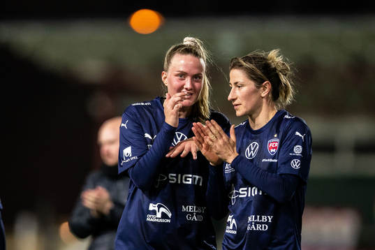 Rosengårds Stefanie Sanders och Bianca Schmidt