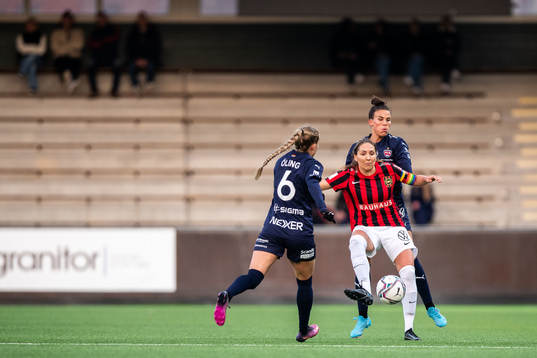Brommapojkarnas Mathilda Johansson Prakt  och Rosengårds