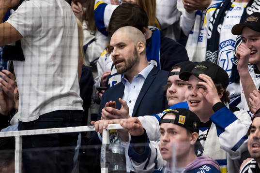 Leksands Johan Fransson i klacken