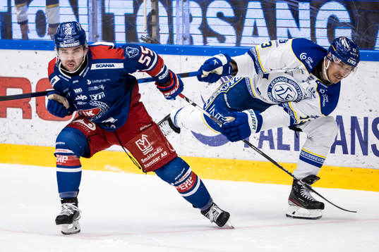 Oskarshamns David Quenneville och Leksands Jon Knuts
