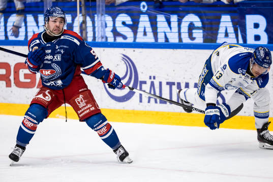 Oskarshamns David Quenneville och Leksands Jon Knuts