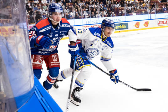 Oskarshamns Lukas Pilö och Leksands Jon Knuts