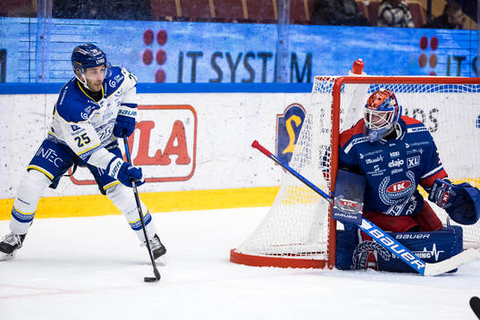 Leksands Carter Camper och målvakt Tim Juel