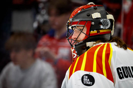 Brynäs målvakt Kristers Gudlevskis