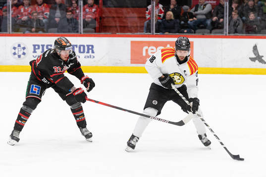 Örebros Christopher Mastomäki och Brynäs Anton Rödin
