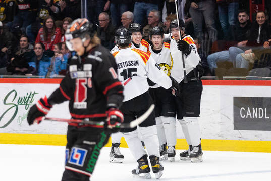 Brynäs Greg Scott jublar