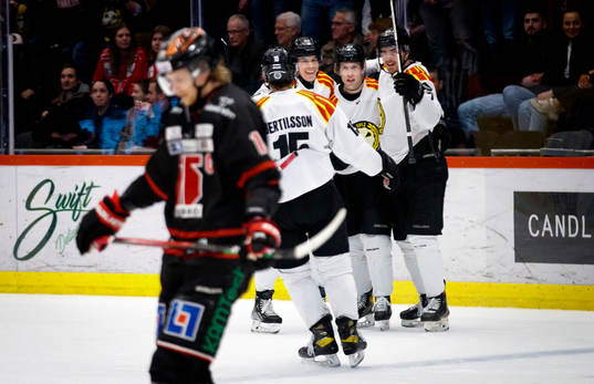 Brynäs Greg Scott jublar