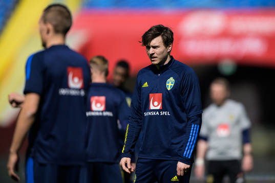 Victor Nilsson Lindelöf of the Swedish national football