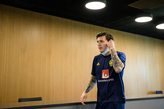Victor Nilsson Lindelöf of the Swedish national football