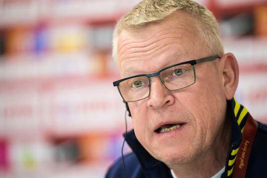 Head coach Janne Andersson of the Swedish national football
