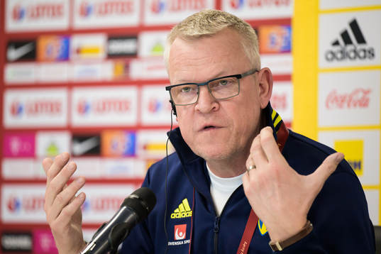Head coach Janne Andersson of the Swedish national football