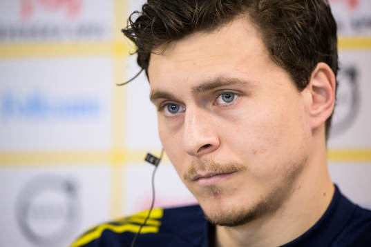 Victor Nilsson Lindelöf of the Swedish national football