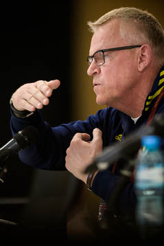 Head coach Janne Andersson of the Swedish national football