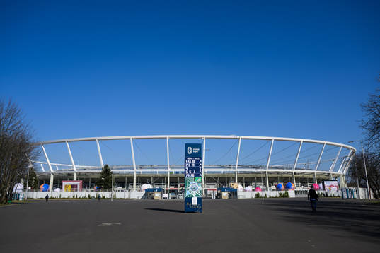 Exterior view of Silesian Stadium