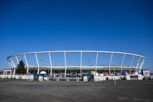 Exterior view of Silesian Stadium