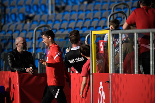 Robert Lewandowski of the Polish national football team