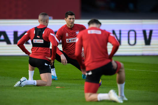 Robert Lewandowski of the Polish national football team