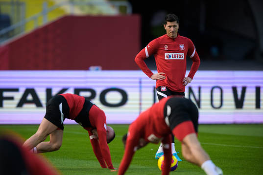 Robert Lewandowski of the Polish national football team