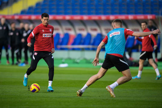 Robert Lewandowski of the Polish national football team