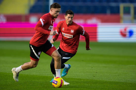 Robert Lewandowski of the Polish national football team