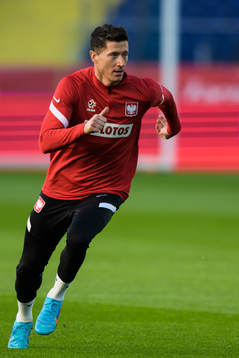 Robert Lewandowski of the Polish national football team