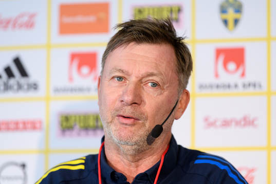 Head coach Peter Gerhardsson of the Swedish women’s