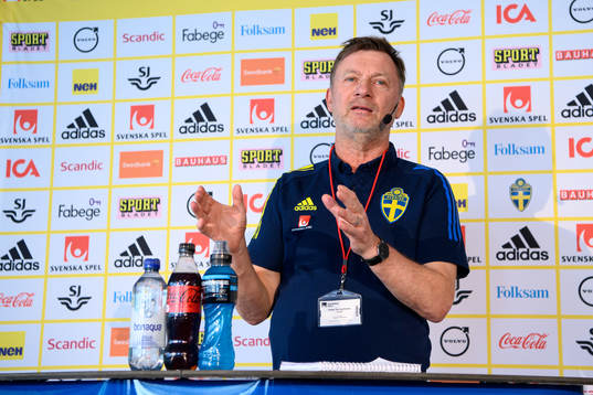 Head coach Peter Gerhardsson of the Swedish women’s