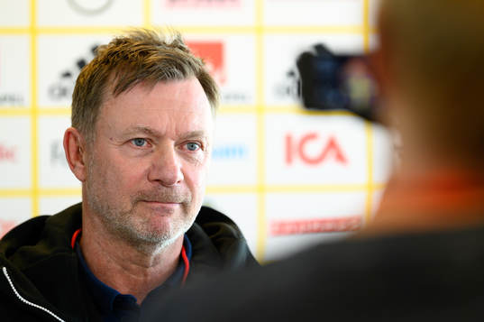 Head coach Peter Gerhardsson of the Swedish women’s