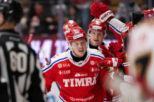 Timrås Erik Andersson jublar