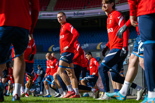 Julian Ryerson of the Norwegian national football team