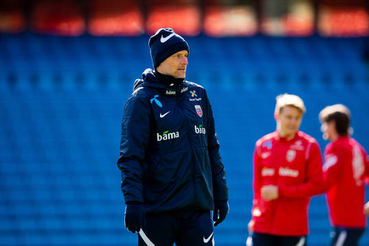 Ståle Solbakken, head coach of the Norwegian national