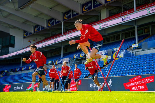 Erling Braut Haaland of the Norwegian national football team