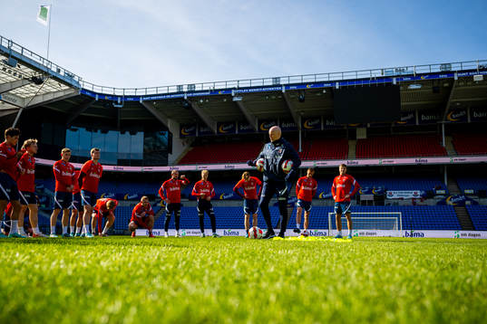 Ståle Solbakken, head coach of the Norwegian national