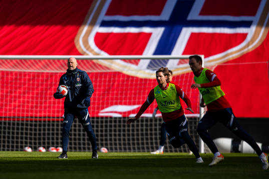 Ståle Solbakken, head coach of the Norwegian national