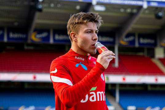 Fredrik André Bjørkan of the Norwegian national football