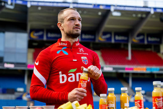 Veton Berisha of the Norwegian national football team