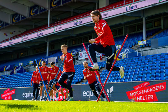 Stefan Strandberg of the Norwegian national football team