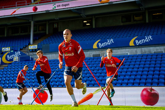 Leo Østigård of the Norwegian national football team