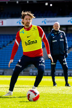 Stefan Strandberg of the Norwegian national football team