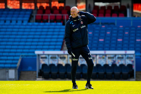 Ståle Solbakken, head coach of the Norwegian national