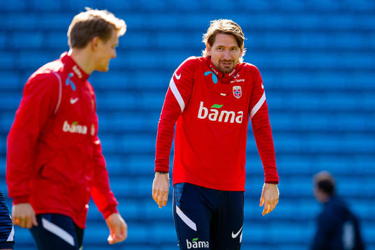 Stefan Strandberg of the Norwegian national football team