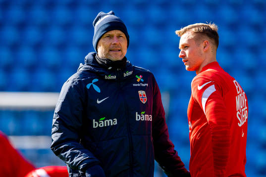 Ståle Solbakken, head coach of the Norwegian national