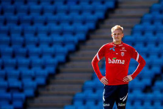 Morten Thorsby of the Norwegian national football team