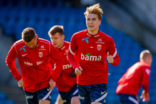 Kristian Thorstvedt of the Norwegian national football team