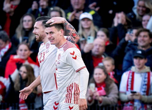 Fotboll, Träningsmatch Soccer Football - International