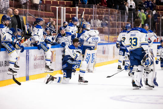 Leksands spelarna deppar