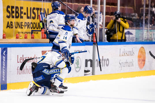 Leksands spelarna deppar