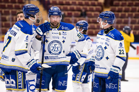 Leksands Jonas Ahnelöv och Tobias Ekberg och Anton