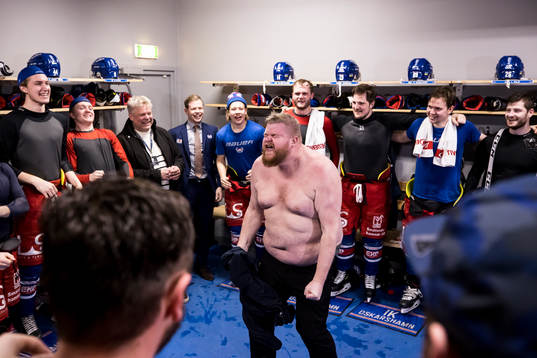 Bläddra bland fler bilder av Ishockey, SHL, Åttondelsfinal 3, Leksand - Oskarshamn