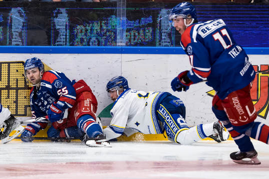 Oskarshamns David Quenneville och Leksands Oskar Lang